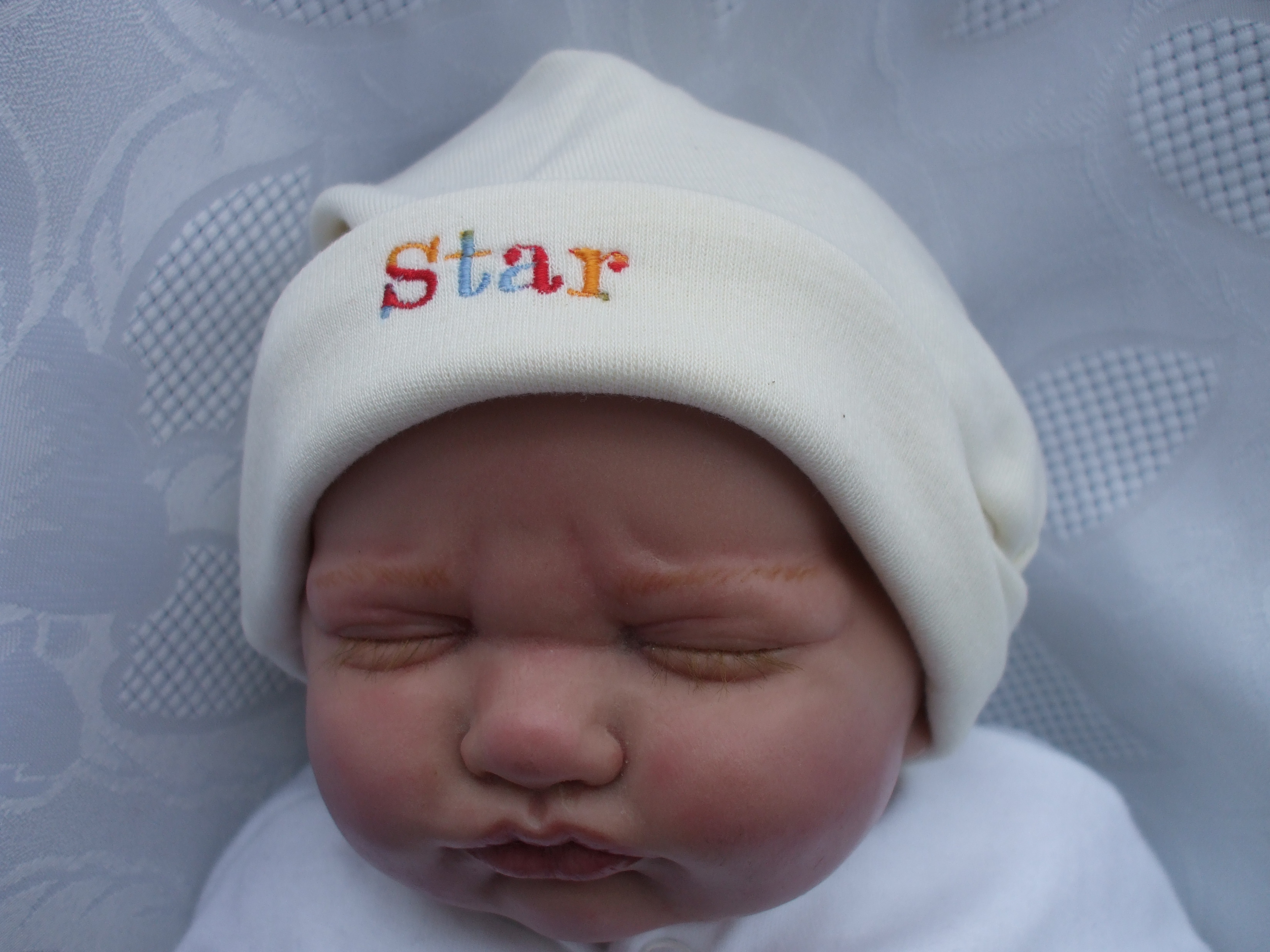 Newborn Slogan Hat STAR