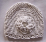 Bamboo Hand Knitted premature baby Hats Size 3-5lbs