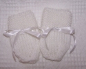 Premature Baby Hand Knitted Mittens - All colours
